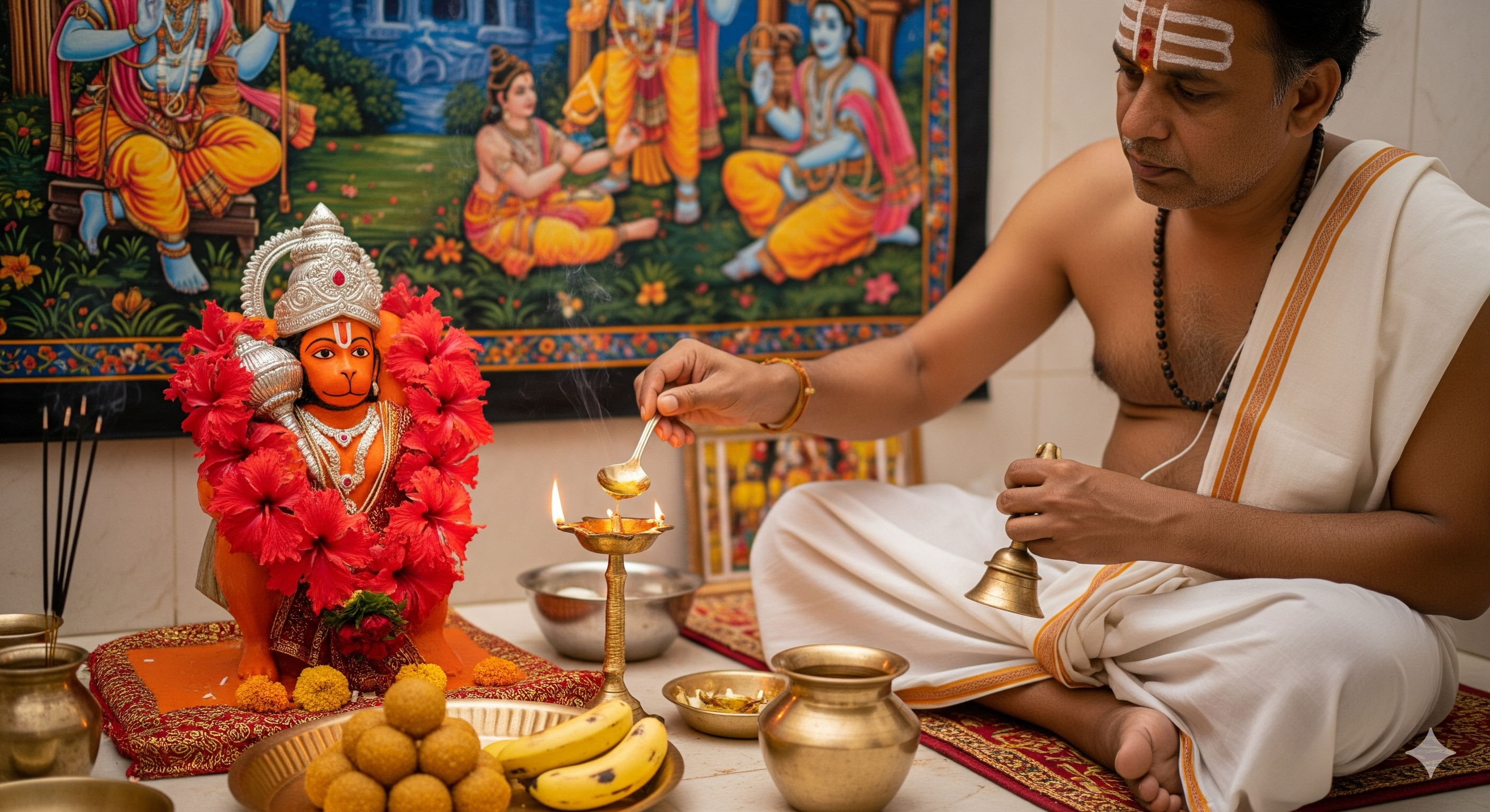 Hanuman Pooja - Gain strength, courage, and protection through this powerful ritual
